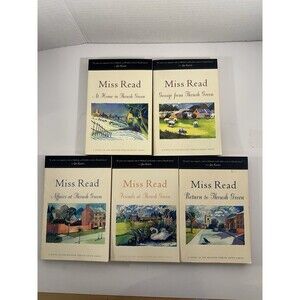 Miss Read Thrush Green Book Lot of 5 Paperback Home Gossip Affairs Friends Used